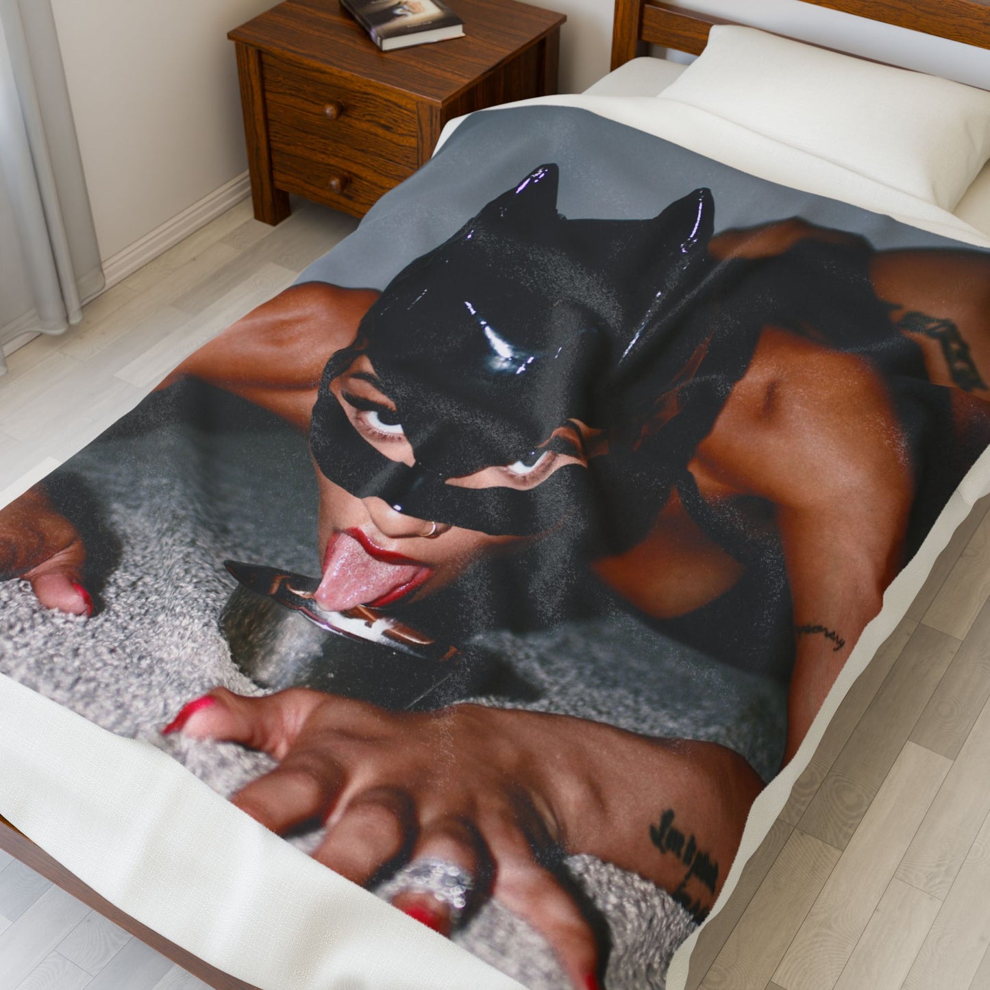 Meow Cozy Plush Blanket